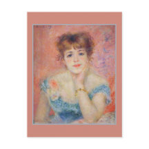 La actriz retrato Bella Artes Jeanne Samary Renoir