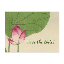 La acuarela de aves japonesas salva la fecha