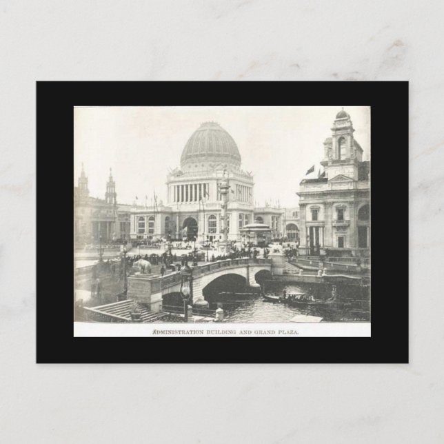 Postal La administración equitativa y la gran importancia (Anverso)