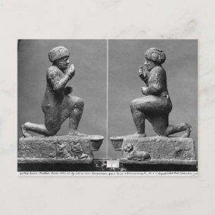 Postal La adoradora de Larsa, también conocida como Rey