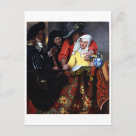 Postal La adquisición de Johannes Vermeer