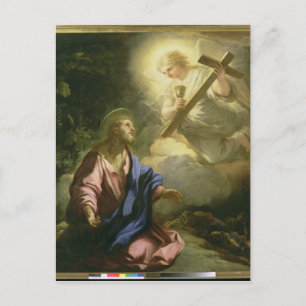 Postal La agonía en el jardín