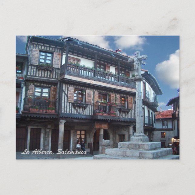 Postal La Alberca, Salamanca (Anverso)