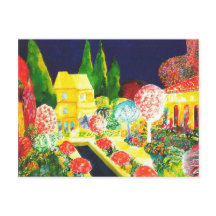 La Alhambra de noche.