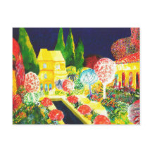 La Alhambra de noche.