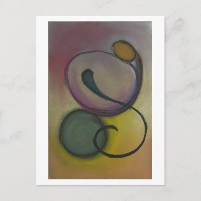 Postal La almohada (Anverso)