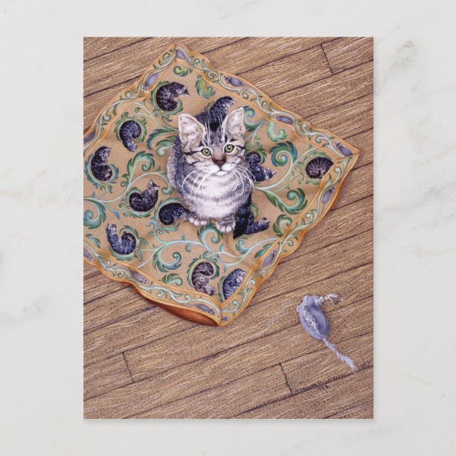 Postal La almohada de Elliott (Anverso)