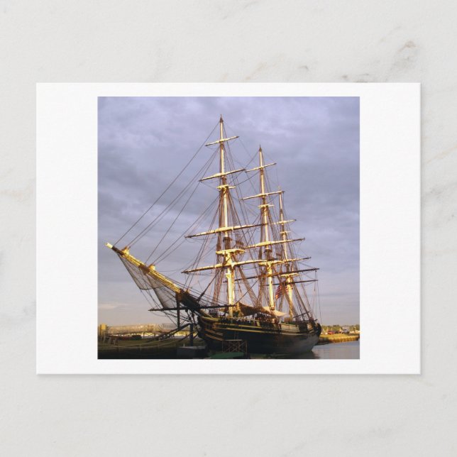 Postal La amistad de Salem (Anverso)