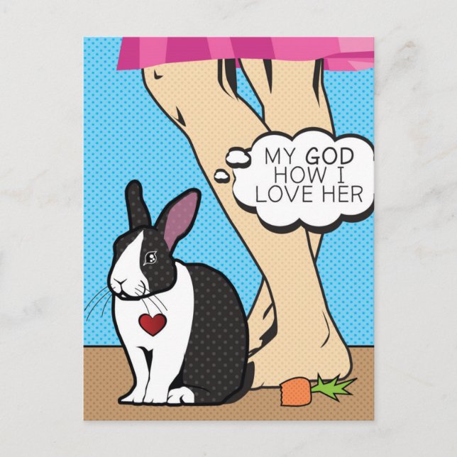 POSTAL LA AMO (Anverso)