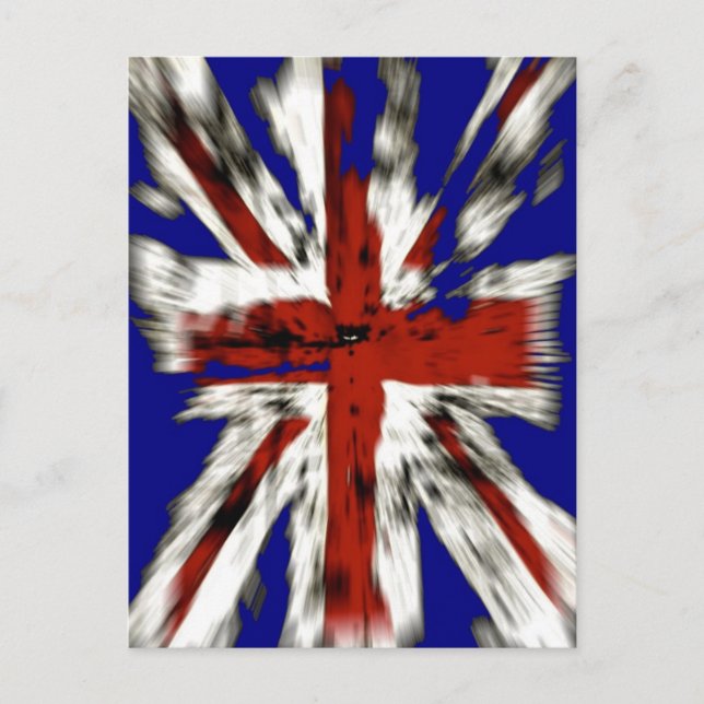 Postal La angustiada Unión Británica Jack (Anverso)