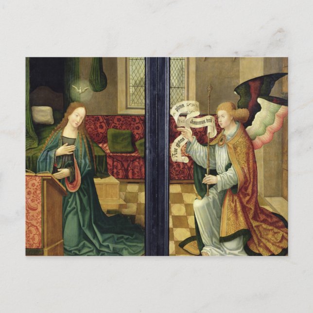 Postal La Anunciación, Colonia School (Anverso)