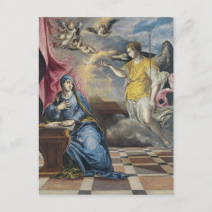 Postal La Anunciación - El Greco