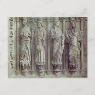 Postal La Anunciación y la Visita