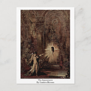 Postal La Aparición De Gustave Moreau
