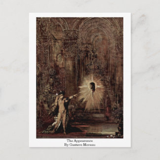 Postal La Aparición De Gustave Moreau