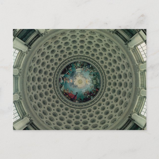 Postal La Apoteosis de St. Genevieve (Anverso)