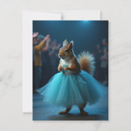 Postal La ardilla de la princesa