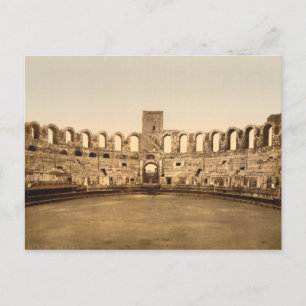 Postal La arena, Arles, Francia