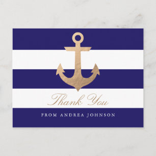 Postal La Armada Náutica Gracias