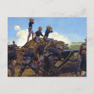 Postal La artillería ligera de Utah por Keith Rocco