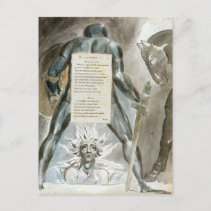 Postal 'La ascendencia de Odin', diseño 81 de 'Los poemas