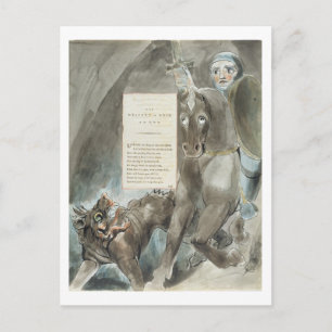 Postal La ascendencia de Odin, una oda, de 'Los poemas de