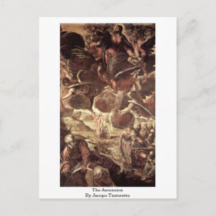 Postal La Ascensión De Jacopo Tintoretto