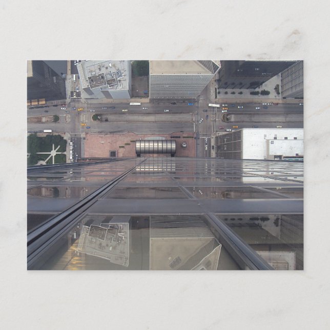 Postal La asombrosa torre de Willis (Anverso)