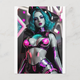 Postal La astro-bruja del Ceti-Alpha 4