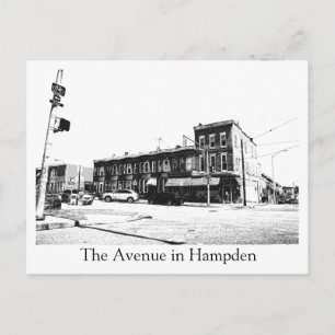 Postal La avenida de Hampden