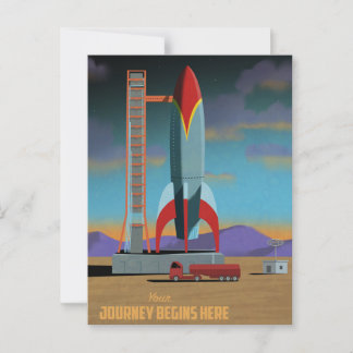 Postal La aventura empieza aquí