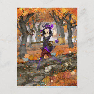 Postal La aventura otoñal de Hester