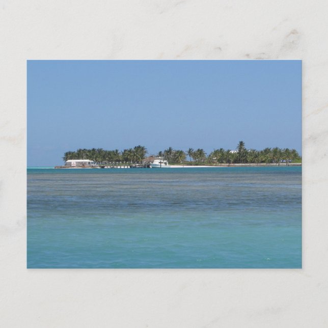 Postal La bahía del gen (Anverso)