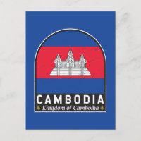 La bandera de Camboya estropeó la cosecha