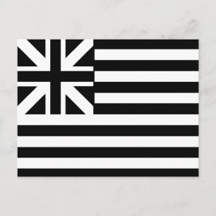 Postal La bandera de la Gran Unión