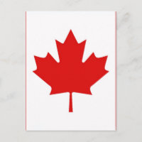 La bandera de la hoja de arce de Canadá