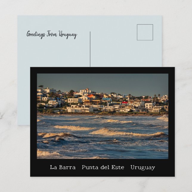 Postal La Barra Punta del Este Uruguay (Anverso / Reverso)