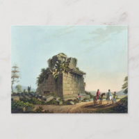 La base de una columna colosal cerca de Syracuse, 