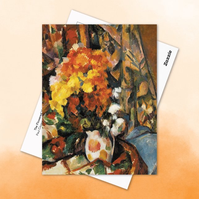 Postal La base florida Paul Cezanne (Subido por el creador)