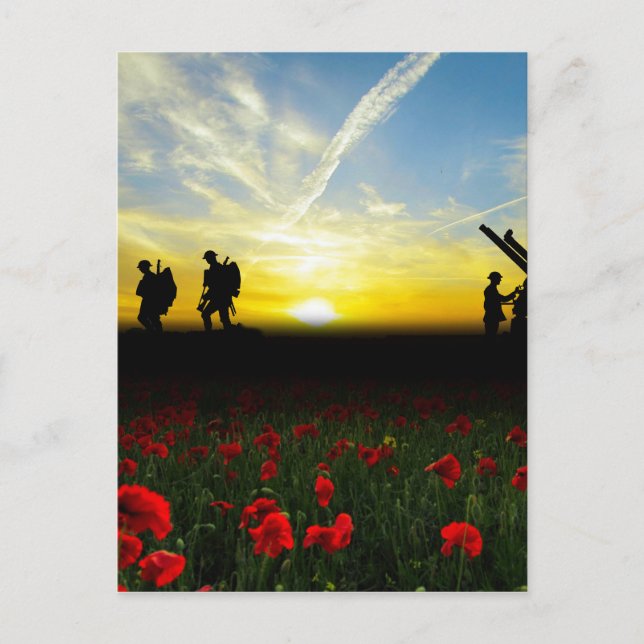 Postal La batalla (Anverso)