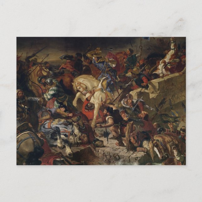 Postal La batalla de Estrasburgo, 21 de julio de 1242, 18 (Anverso)