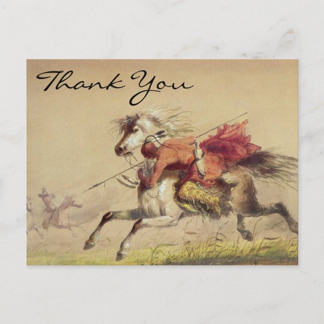 Postal La batalla de los arroyos azules de Miller (Anverso)