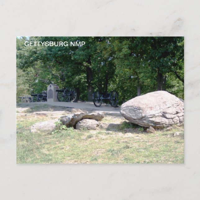 POSTAL LA BATERÍA DE HAZLETT (Anverso)