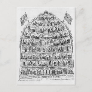 Postal La Beehive británica, 1867