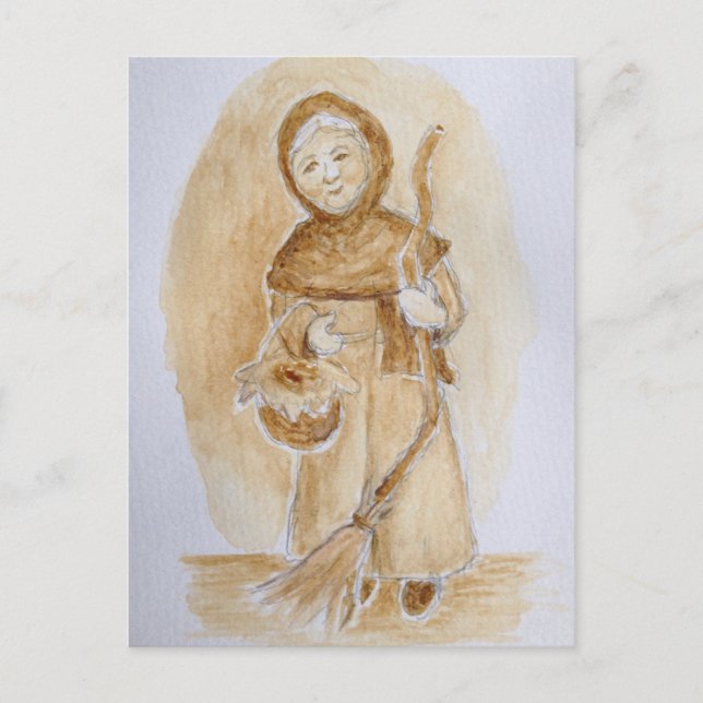 Postal La Befana (Anverso)