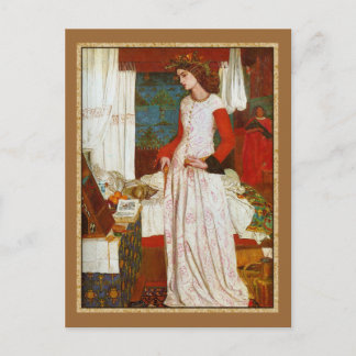 Postal La Belle Iseult ~ William Morris