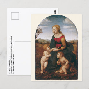 Postal La Belle Jardinière por Rapahel