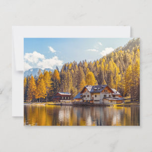 POSTAL LA BELLEZA DE LA NATURALEZA DEL LAGO