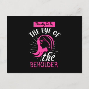 Postal La Belleza De Maquillaje Está En El Ojo De La Mira