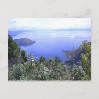 Postal La belleza del lago Toba